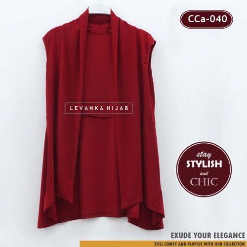 CCa-040 Cardigan Tanpa Lengan